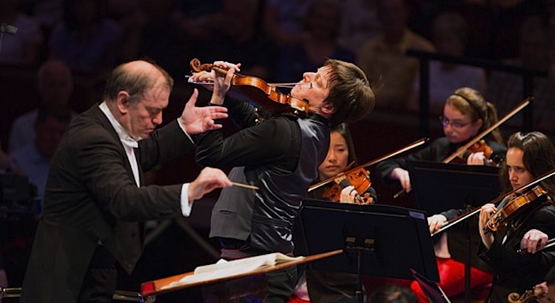 Rosie with the National Youth Orchestra of the USA